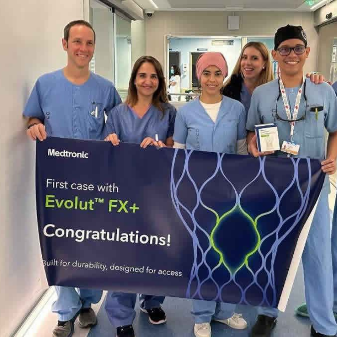 El Clínico, pionero en Europa en el uso de un modelo de válvula aórtica tras estenosis aórtica grave