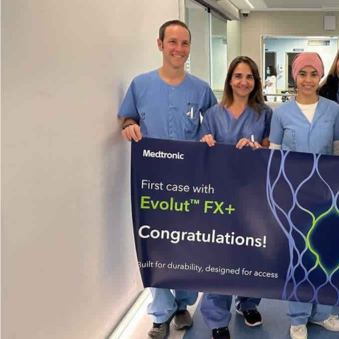 El Clínico, pionero en Europa en el uso de un modelo de válvula aórtica tras estenosis aórtica grave