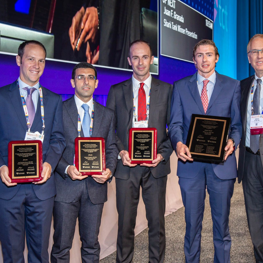 El Dr. Luís Nombela-Franco, antiguo residente de Cardiología del Hospital Puerta de Hierro, finalista del premio de Jóvenes Investigadores